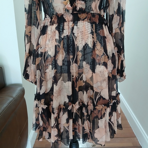 ZIMMERMANN Concert lace-up floral-print‎ dress - Picture 5 of 13